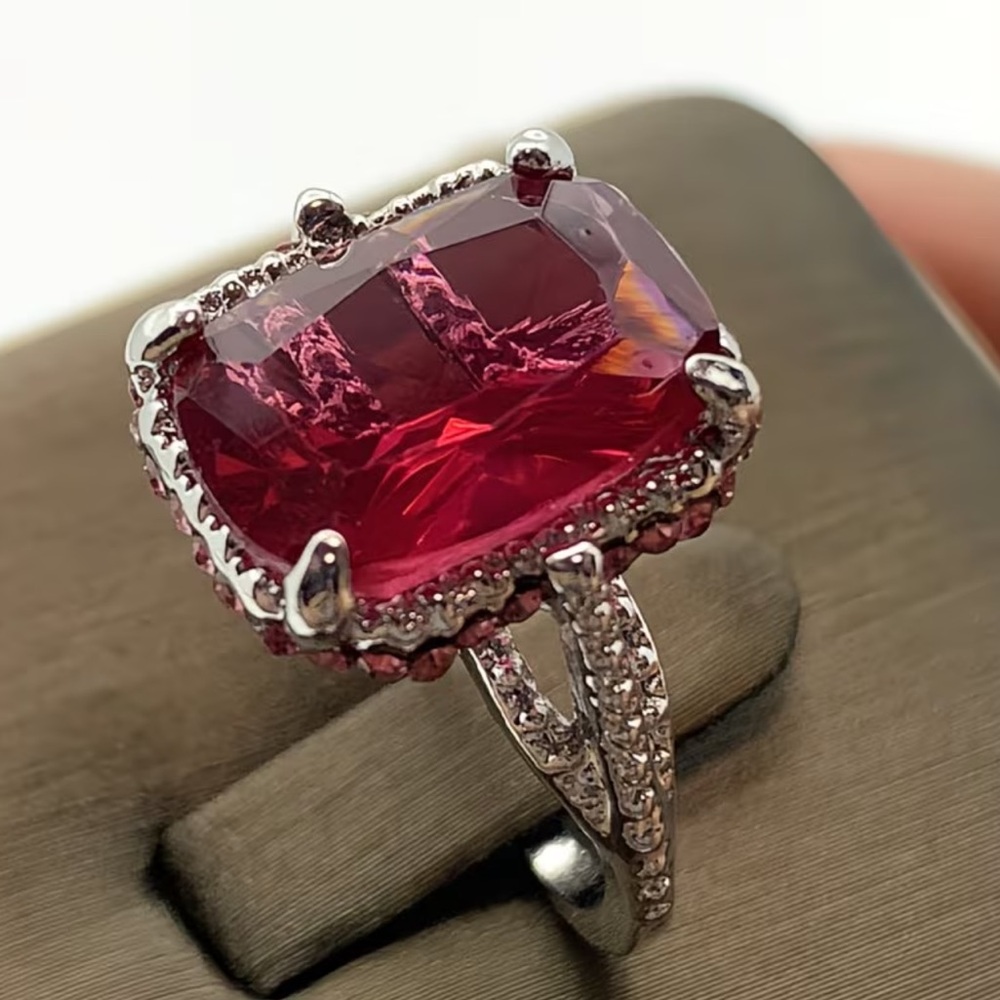 Red Gemstone Ring